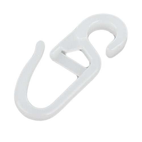 100 plastic hooks - 100,