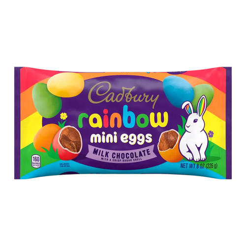 Cadbury mini eggs rainbow milk - eggs,