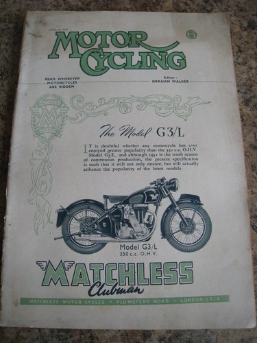 The motor cycle apr 1951 - motor,