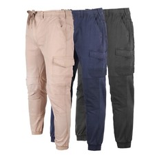 Cargo Work Trousers - Men's Size 30-42 - Multi-Pocket Pants - UK Stock