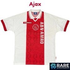 VINTAGE AUTHENTIC AJAX  1998-99 HOME FOOTBALL SHIRT XL ADULT UMBRO (MINT)