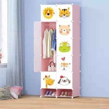 DIY 10 Cube Closet Wardrobe