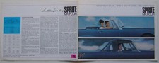 Original Austin Healey Sprite  Mk Four UK Sales Brochure 1967 Pub 2390C