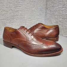 Beckett Simonon Yates Men's Size 13 US Brown Leather Wingtip Oxford Shoes