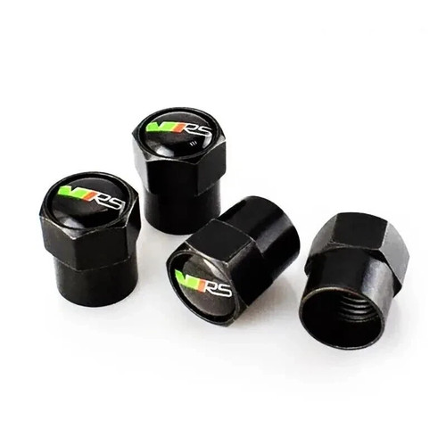 Vrs black wheel tyre - black,