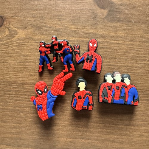 5pcs spider man - croc, shoe