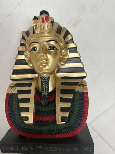 Tutankhamun figure head - tutankhamun,