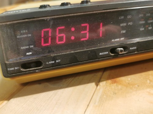 Vintage phillips pz1 alarm - vintage,