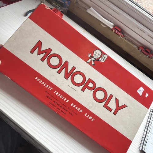 Waddingtons vintage monopoly - vintage,