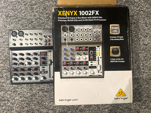 Behringer xenyx 1002fx - xenyx,