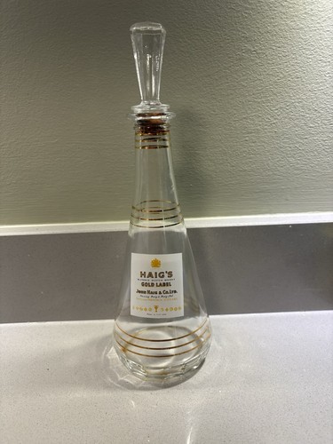 John haig whiskey decanter - john, haig’s