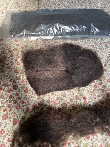 Washed carded warm brown - washed, &