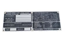 US ARMY M105A2 Humvee Trailer