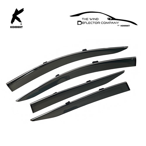 Wind deflector set for - deflector,