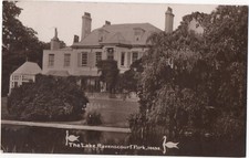 Vintage Postcard The Lake