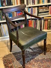 A Very Fine Regency Mahogany Desk Chair