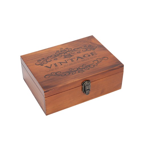 32cm vintage wooden treasure - 32cm,