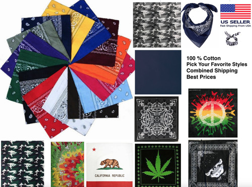 Bandana 100 cotton - bandana, facemask