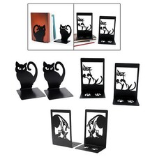 Playful Cat Bookends for