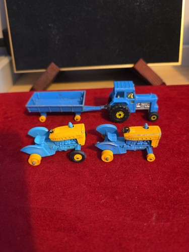 Matchbox ford tractor hay - ford, &