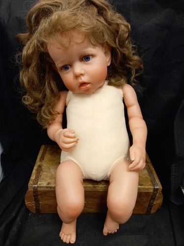 Reborn doll inch with - doll, curly