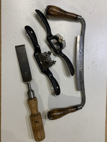 Draw knife spokeshaves and - knife,,