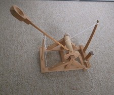 Wooden Trebuchet Working Model