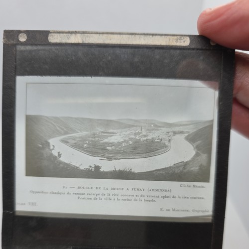 Glass magic lantern - glass, slide