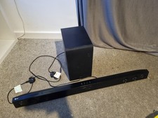 LG Soundbar and subwoofer