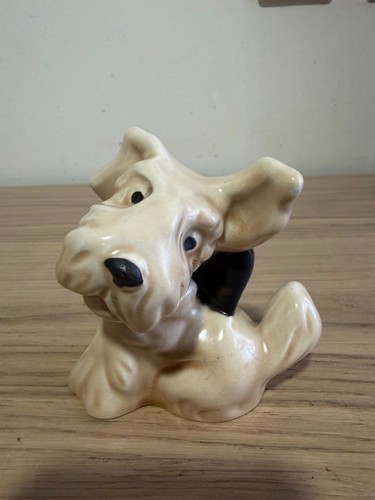Vintage sylvac dog beige - dog,