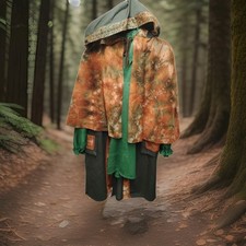 Mens Green Medieval