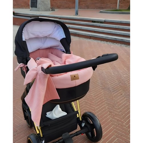 Piece muslin pram - muslin, set