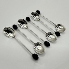 SET 6 COFFEE BEAN SPOONS