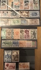 French stamps accumulation - french,