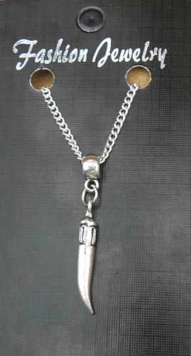 Tusk tooth pendant - tusk,