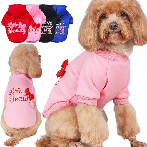 Pet dog cats hoodie small - small,