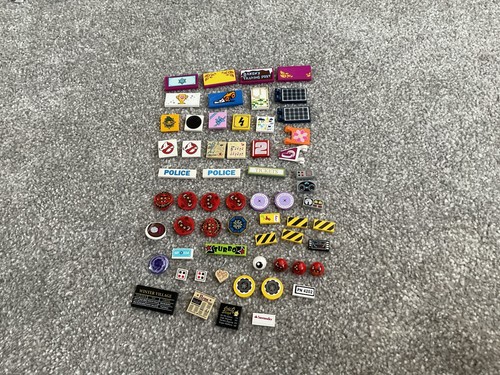 Lego assorted tiles and - tiles,
