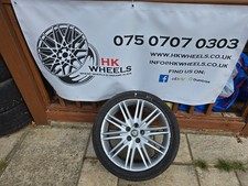 18" JAGUAR S-TYPE ALLOY WHEEL 4R831007DA TRITON 8J TYPE 2