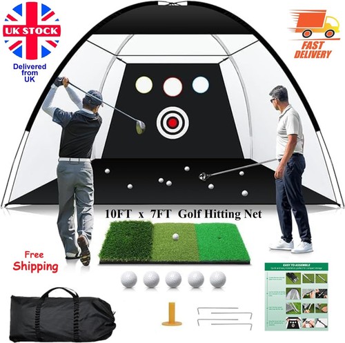 10x7ft golf practice - practice, net