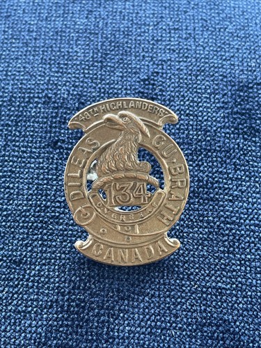Wwi 134th canadian overseas - 134th,