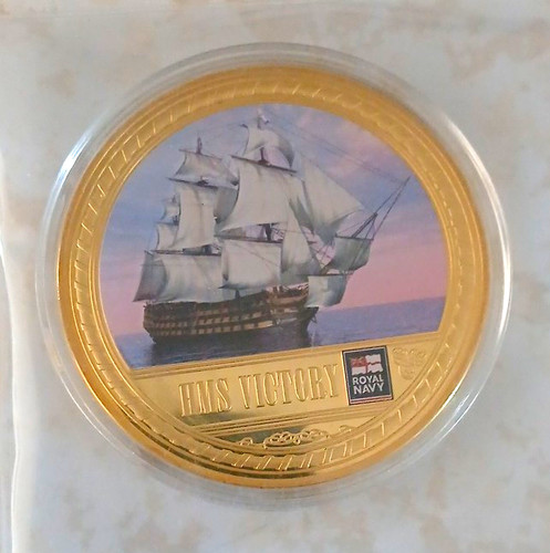Royal navy hms victory gold - royal,