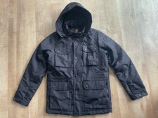 BNWOT CARHARTT "HARVEY" BLACK PADDED COAT / JACKET - SIZE SMALL (36"-38" CHEST)