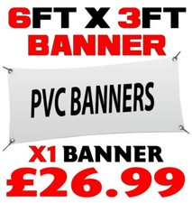 X1 PVC Banner Custom Printed