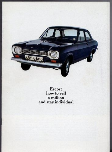 Ford escort mk1 mid - ford, mid-late