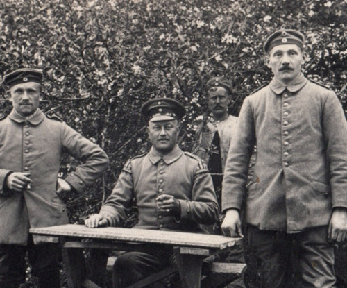 Wwi german soldiers musician - wwi,