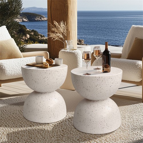 Fativo round terrazzo side - terrazzo,