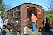 PHOTO  POSSIBLY A19TH CENTURY GWR DEAN HORSEBOX BODY ACTING AS A TOURIST INFORMA