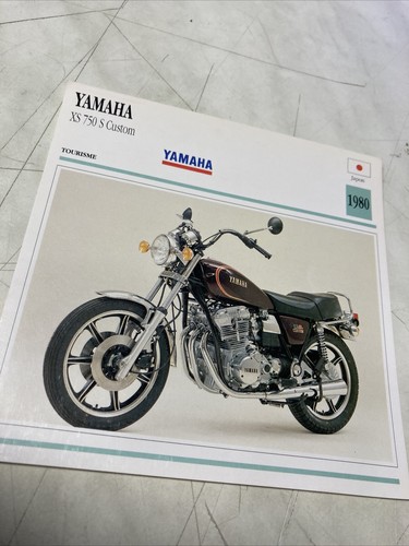 Yamaha xs750 custom 1980 - s,