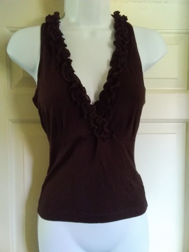 Next brown vest top - next,