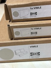 Ikea Vimle Cover Set for 2 Seat Sofa w/regular Armrest Hallarp Beige NEW